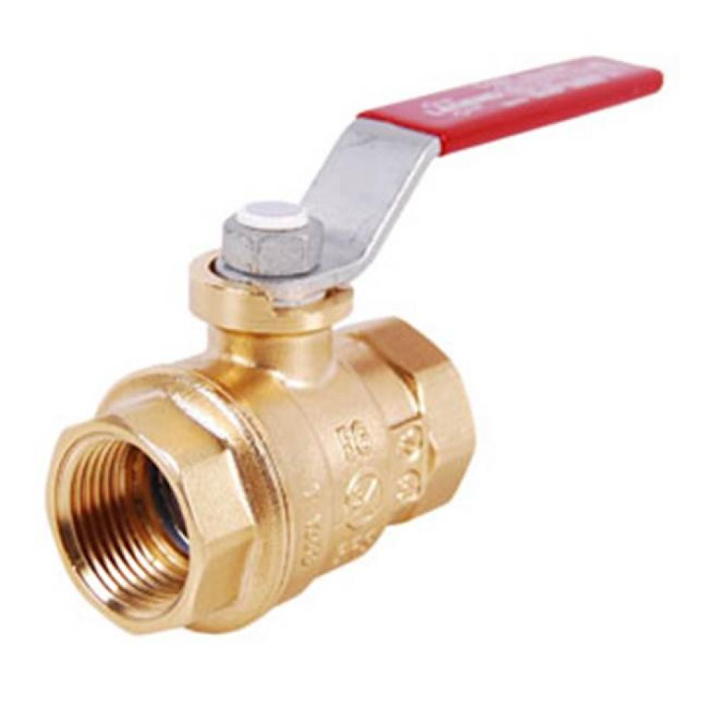2'' T-1001 No Lead Forged Brass Full Port Ball Valve