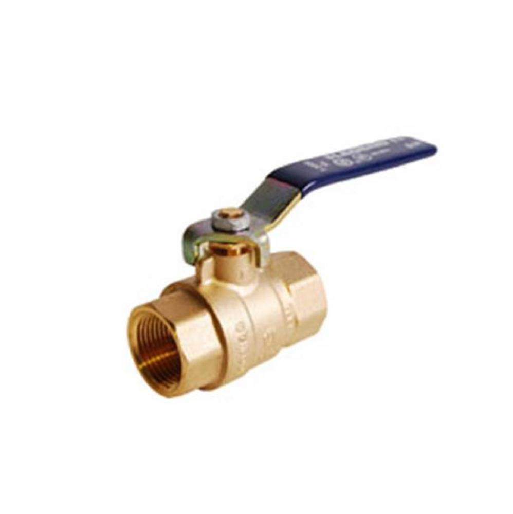 3/8'' T-2000NL No Lead Forged Brass Full Port Ball Valve