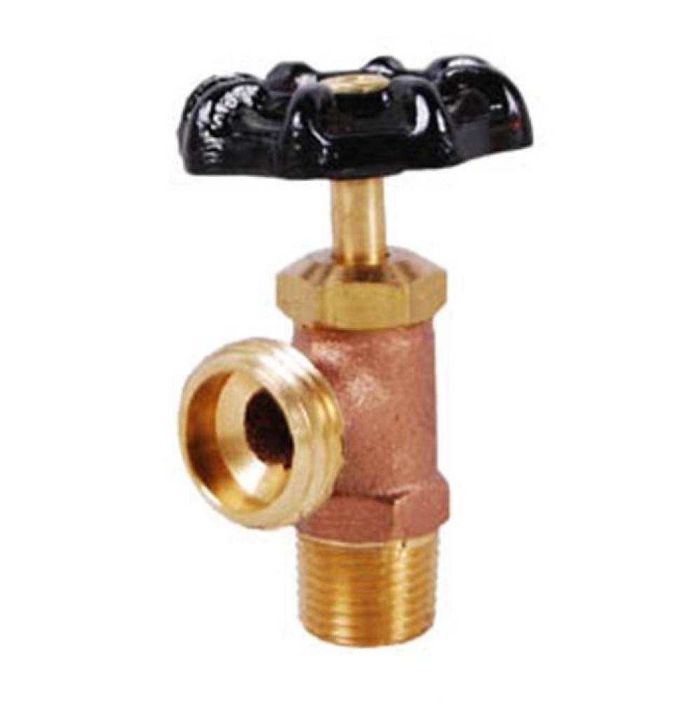 3/4'' T-206 Brass Boiler Drain Valve w/o Packing Gland