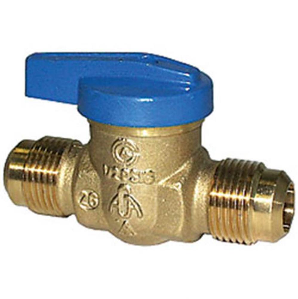 1/2''FL x 1/2''Flare T-3000 Forged Brass Gas Valve