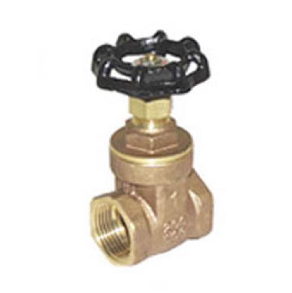 1'' T-401 No Lead Brass Gate Valve