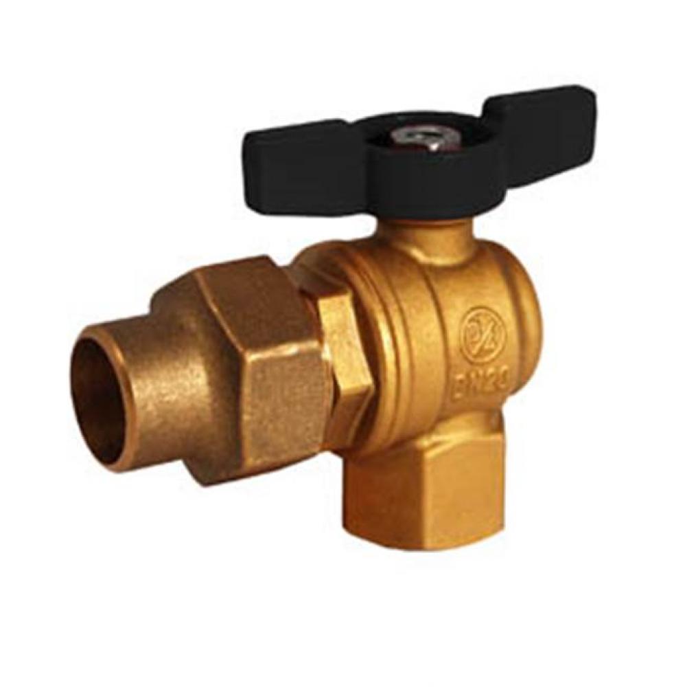 3/4 FNPT x Flare T-443NL No Lead Forged Brass Meter Ball Valve
