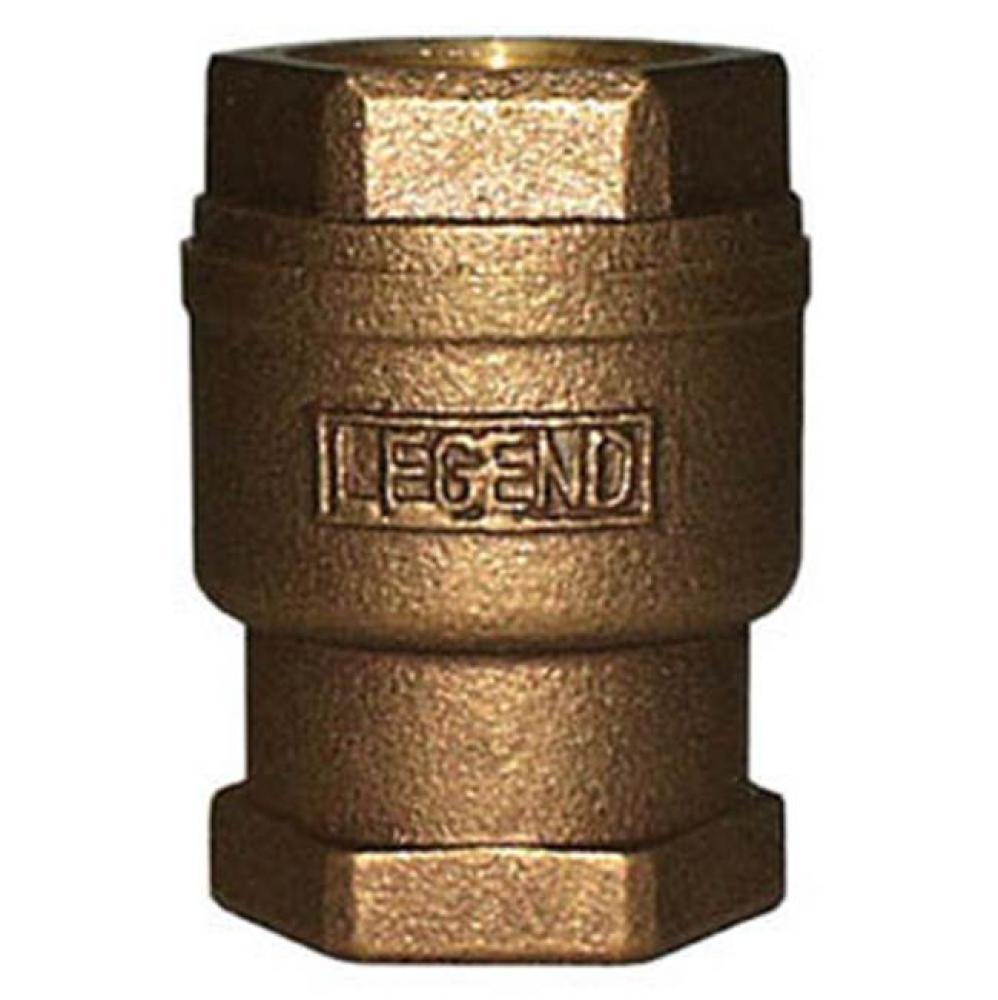 1-1/2 T-455NL No Lead Bronze In-Line Check Valve