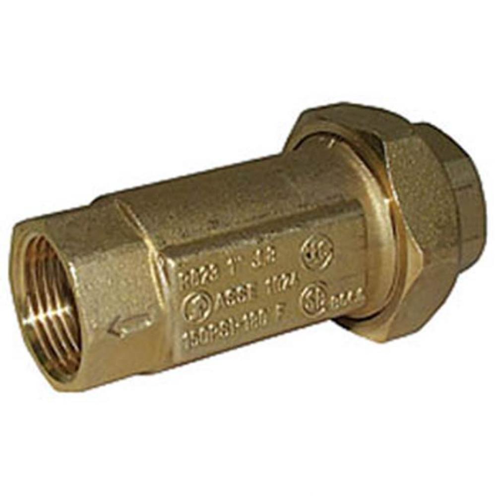 1/2'' T-457NL No Lead Forged Brass Dual Check Valve
