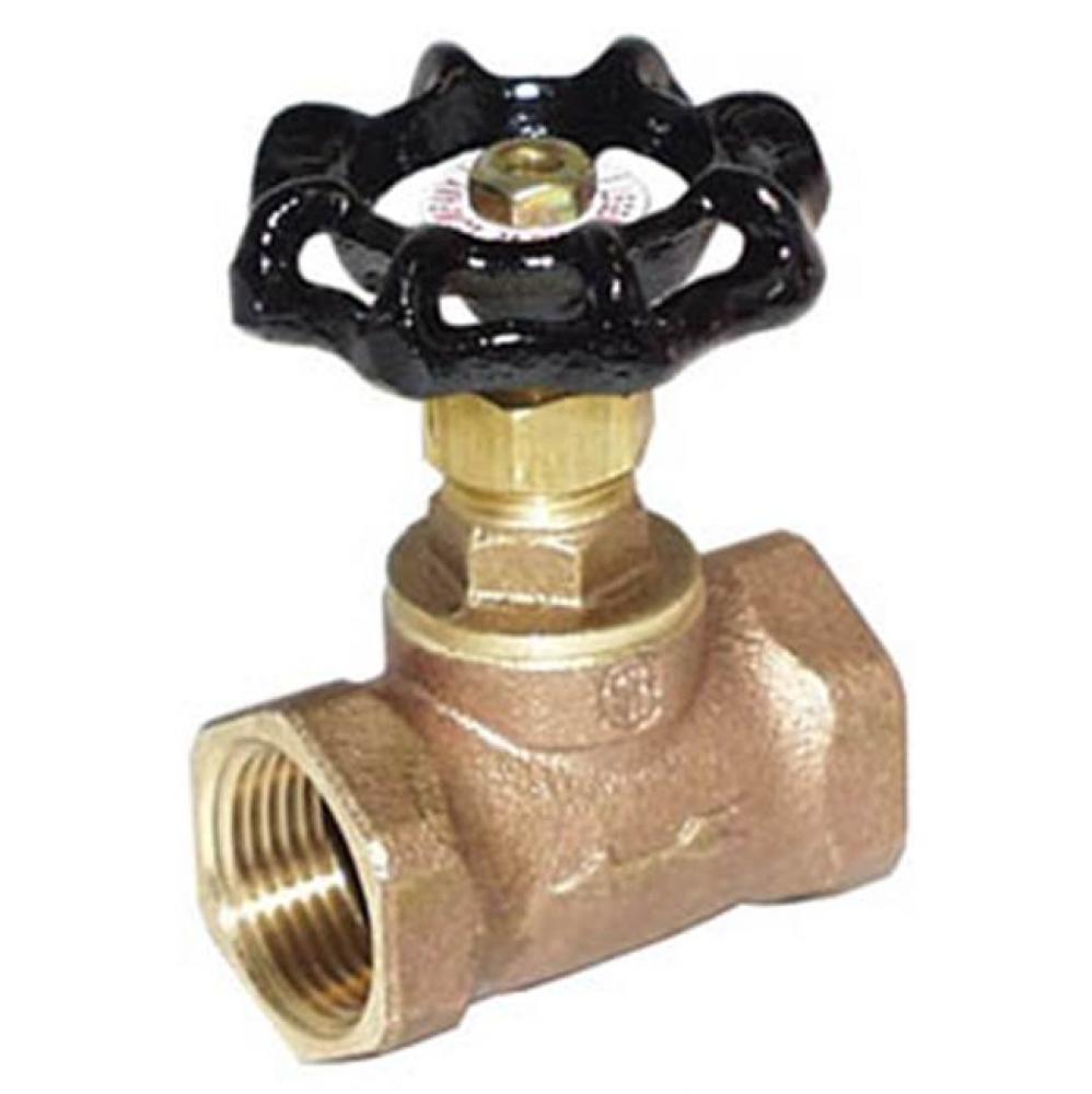 1/2'' T-501 No Lead Brass Stop Valve