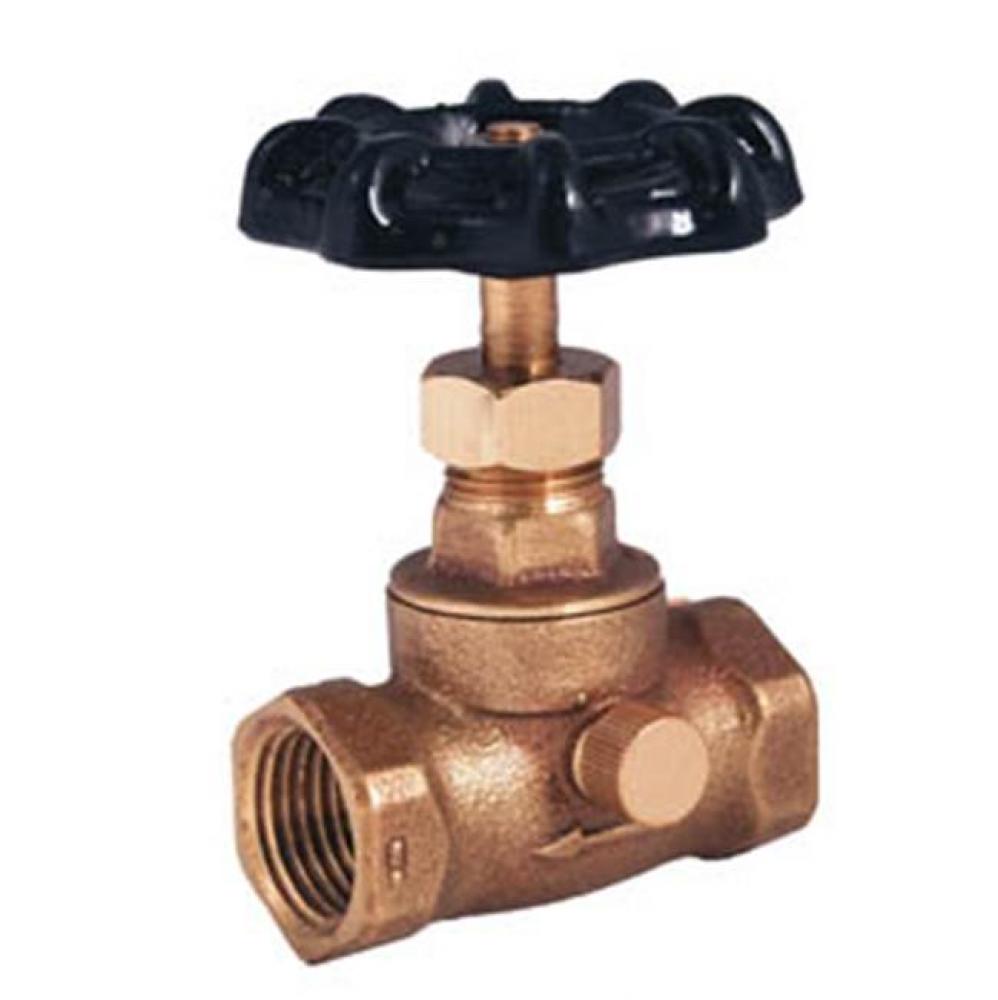 1/2 T-511 No Lead Brass Stop & Waste Valve