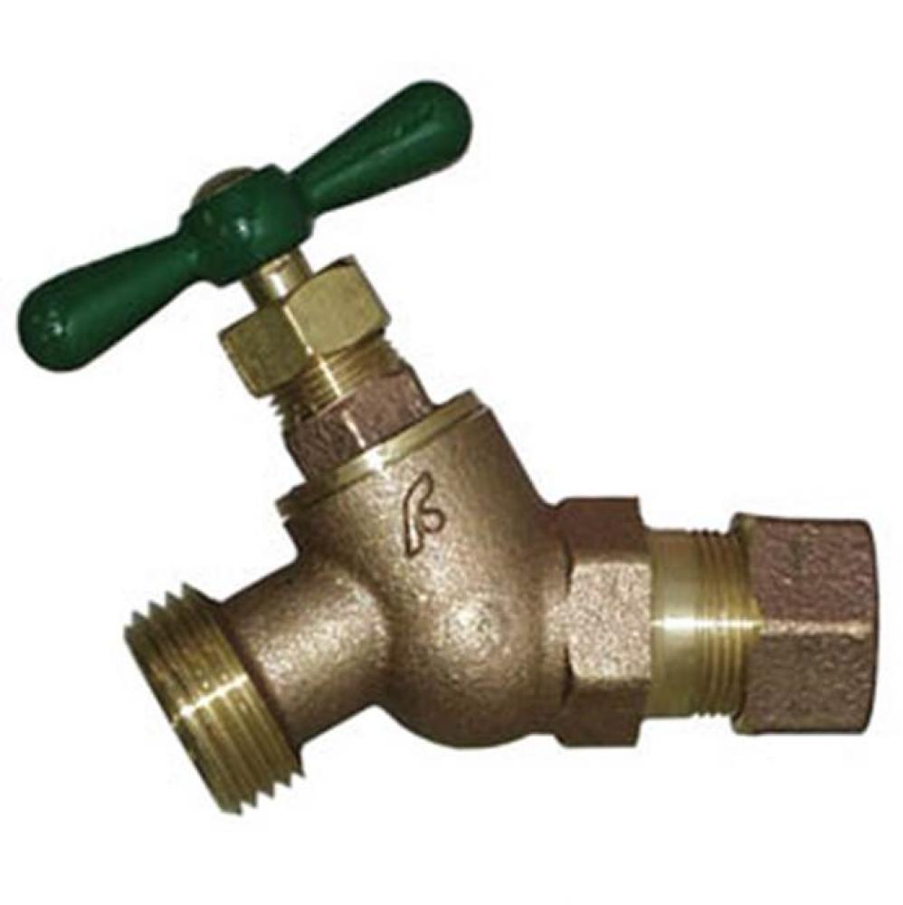 1/2 T-536HP No Lead Heavy Pattern BrassNo Kink Valve