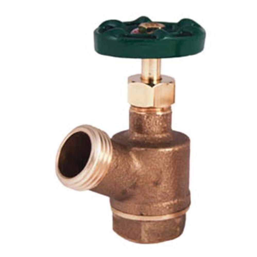 3/4'' T-544 Brass Inverted Hose Garden Valve