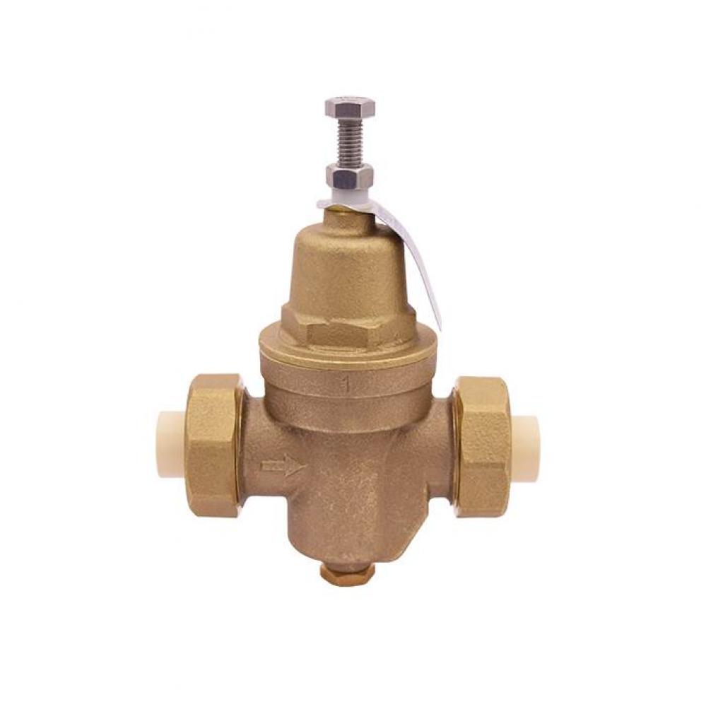 1/2'' T-6802NL No Lead Brass Pressure Reducing Valve, Brass Bonnet, No Relief Valve, 1/2