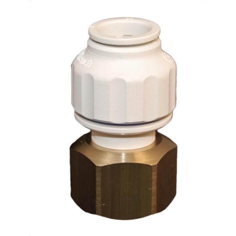 1/2'' Push x FNPT Turn-n-Loc Swivel Coupling