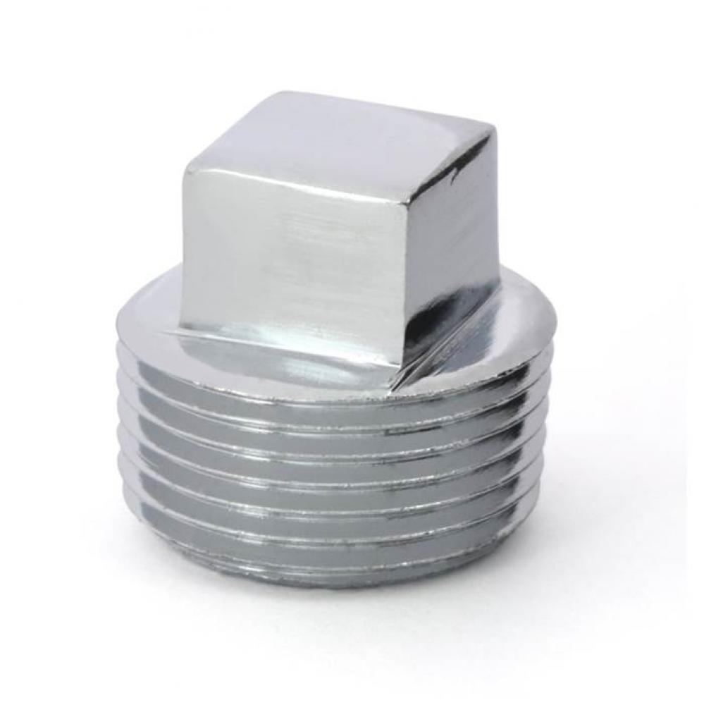 1/2'' Chrome Square Plug