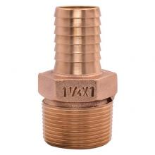 Legend Valve 312-016 - 1-1/4'' x 1'' Cast Bronze Insert x MNPT Reducing Adapter