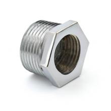 Legend Valve 310-479CP - 3/4'' x 1/2'' Chrome Hex Bushing