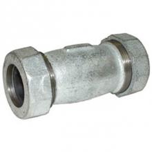 Legend Valve 312-317 - 1-1/2'' Galvanized Steel Insert Coupling