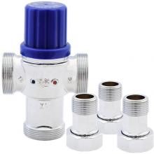 Legend Valve 115-254NLM - T-45NL Domestic Potable Water Thermostatic Mixing Valve with MNPT Connections, Inlets include Inte