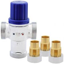 Legend Valve 115-253NLS - T-45NL Domestic Potable Water Thermostatic Mixing Valve with Sweat Connections, Inlets include Int