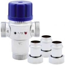Legend Valve 115-273NLP - T-46NL Radiant Thermostatic Mixing Valve with Press Connections, Inlets include Integral Check Val