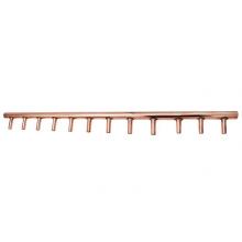 Legend Valve 510-623-12 - 1'' Copper Fitting x Copper Fitting Manifold with 12 Outlets - 1/2'' Copper Fi