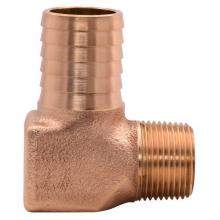 Legend Valve 312-063NL - 3/4'' x 1'' No Lead Bronze Insert x MNPT Elbow