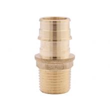 Legend Valve 462-754NL - 1/2'' No Lead / DZR Brass F 1960 PEX MNPT Adapter