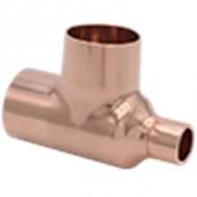 Legend Valve 450-189 - 1/2'' x 1/2'' x 3/8'' Copper Red Tee