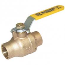 Legend Valve 101-090NL - 3'' S-1002NL No Lead Forged Brass Full Port Ball Valve, Gland Follower Design