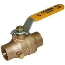 Legend Valve 101-603NL - 1/2'' S-1002NL No Lead Forged Brass Full Port Ball Valve with Drain