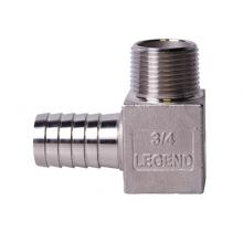 Legend Valve 312-064SS - 1'' x 3/4'' .304 Stainless Steel Reducing Hydrant Insert x MNPT Elbow