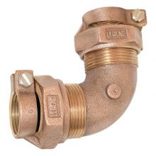 Legend Valve 313-336NL - 1-1/4'' T-4411NL No Lead Bronze Pack Joint (CTS) x Pack Joint (CTS) 1/4 Bend