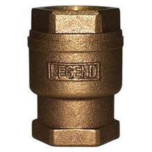 Legend Valve 105-446NL - 1-1/4 T-455NL No Lead Bronze In-Line Check Valve