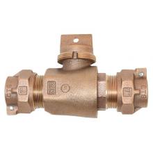 Legend Valve 314-314NL - 3/4'' T-5300MPNL No Lead Bronze Pack Joint (CTS) x Pack Joint (CTS) Minneapolis Pattern