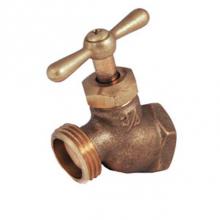 Legend Valve 107-213 - 1/2'' T-534 No Kink Brass Brass Brass Hose Bibb