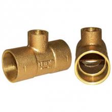 Legend Valve 302-206 - 1-1/4''x1/2'' T-570 Cast Brass Monoflow Tee