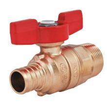 Legend Valve 101-581NL - 3/4'' T-805MNL Forged Brass PEX Ball Valve, MNPT x PEX