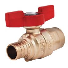 Legend Valve 101-583NL - 1/2'' T-805SNL No Lead Forged Brass, Sweat x PEX Ball Valve, Tee Handle