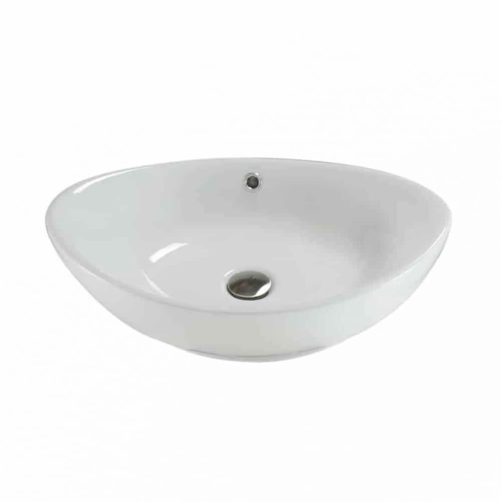 Above Counter Single Bowl 16-3/8'' x 16-1/2'' x 4-3/8''