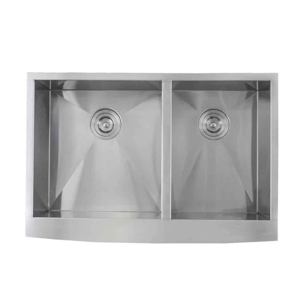 Undermount Double Bowl 33'' x 22-1/4'' x 10''