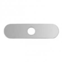 Lenova CP01PC - Solid Brass Single Hole Faucet Cover Plate in Polished Chrome Finish