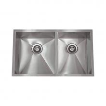 Lenova S-SS-D3118-0Ri-16 - S-SS-D3118-0Ri-16 / Zero Radius Kitchen Sink 31'' X 18'' X 9''