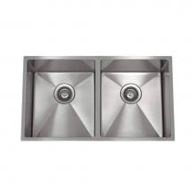 Lenova S-SS-D3118-34Ri-16 - S-SS-D3118-34Ri-16 / 1/4'' Radius Kitchen Sink 31'' X 18'' X 9'