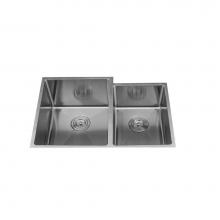 Lenova S-SS-D3120L-14Ri-16 - S-SS-D3120L-14Ri-16 / 1/4'' Radius Kitchen Sink 31'' X 20'' X 9/8&ap