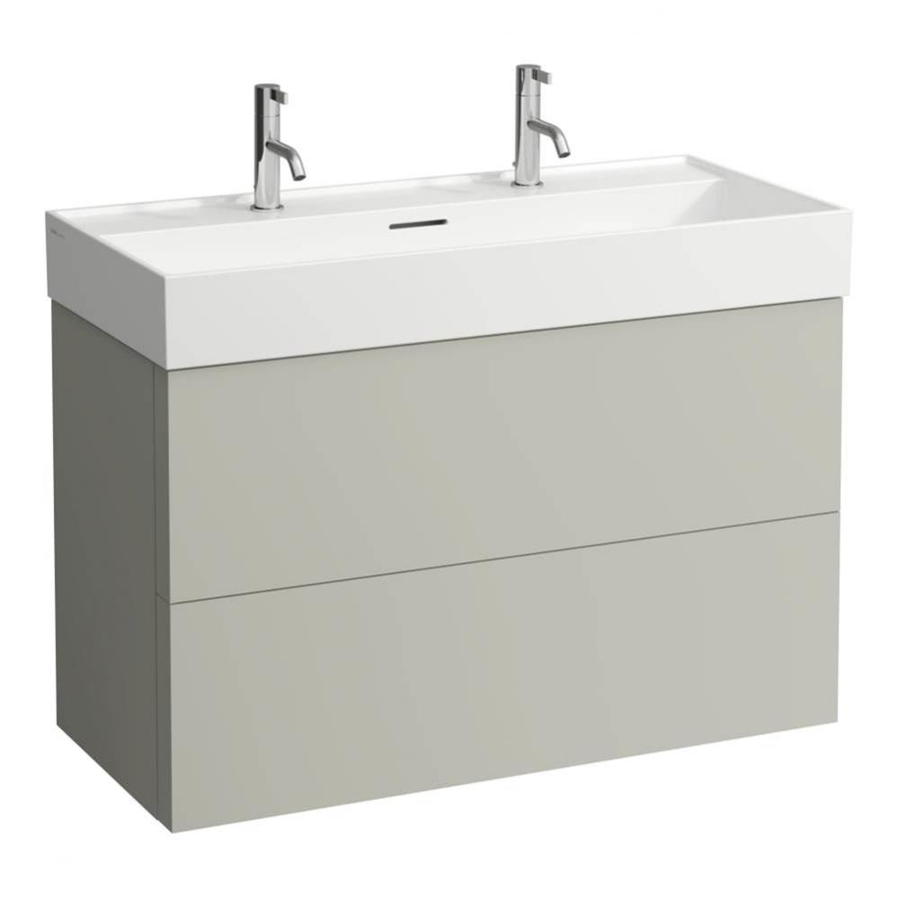 Vanity Only with two drawers for washbasin 810337