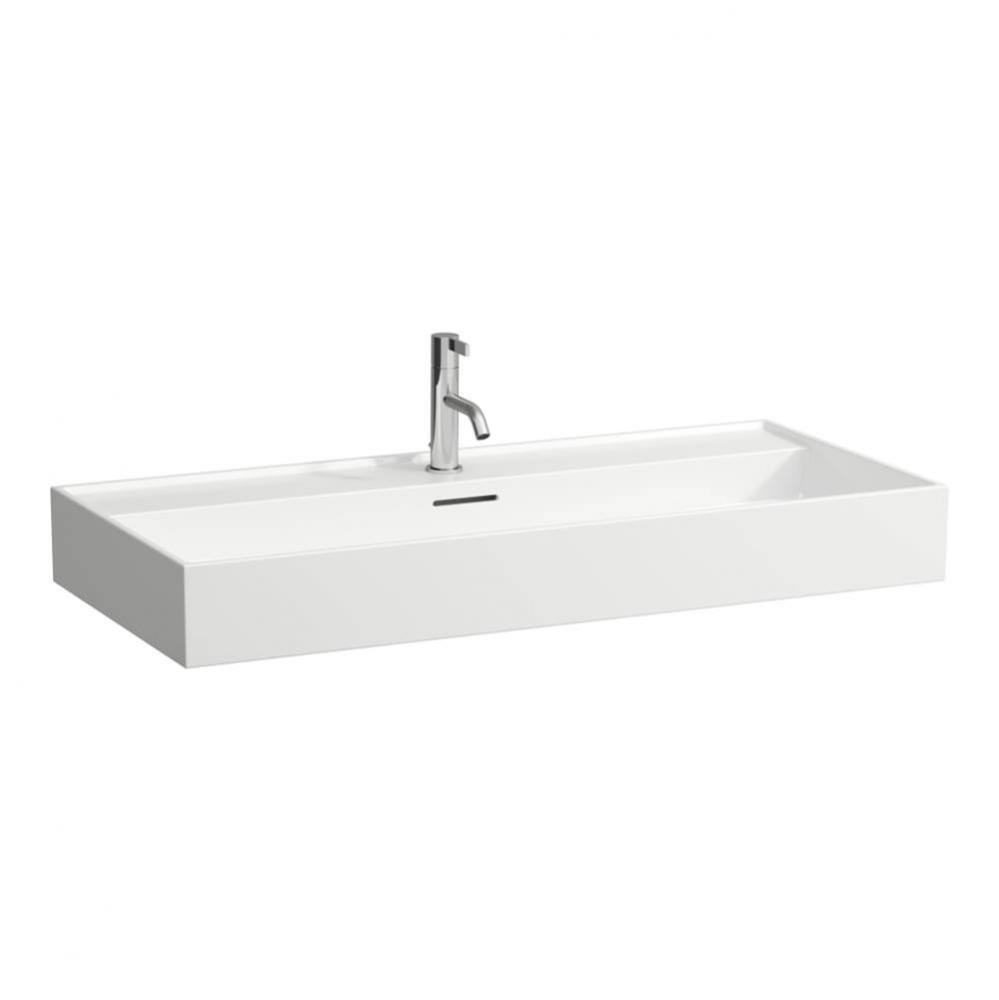 Washbasin, wall mounted