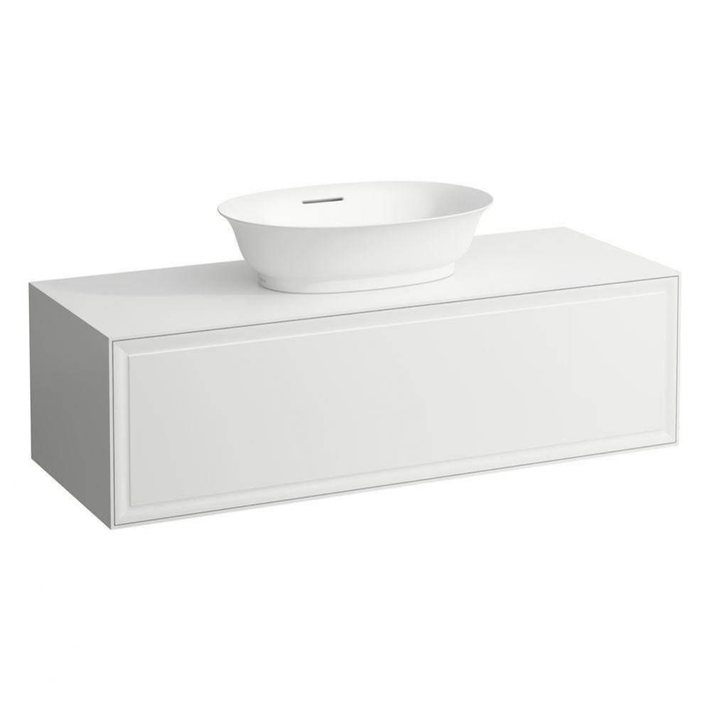 Drawer element Only, 1 drawer, with centre cut-out, matches bowl washbasins 812852, 812855