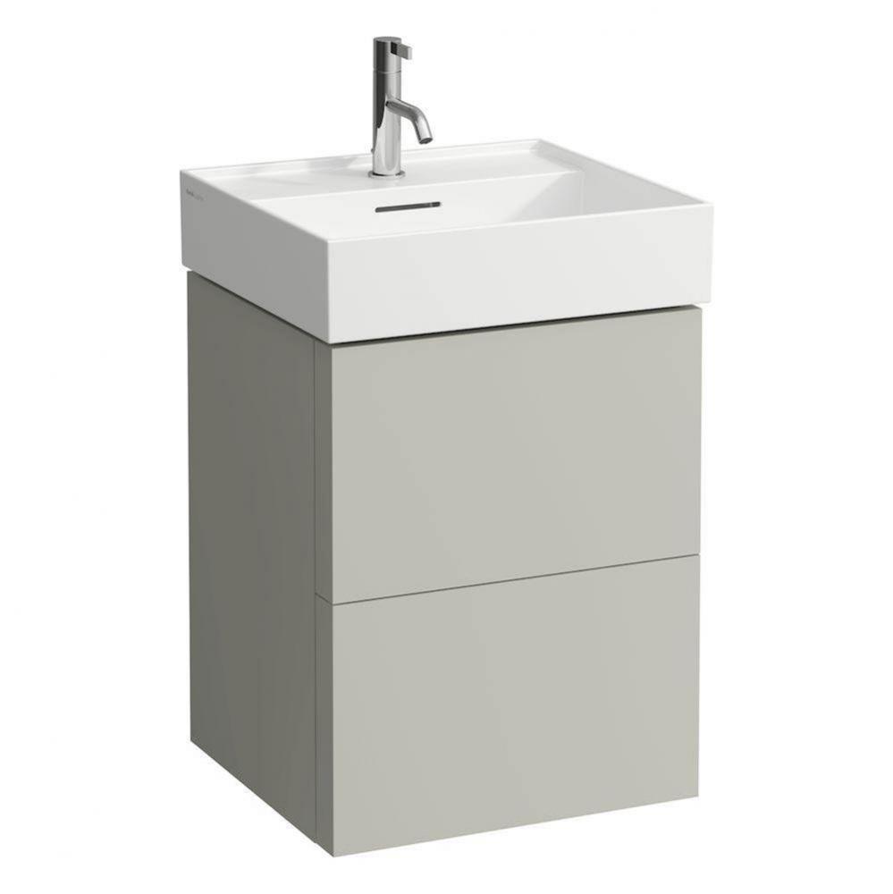 Vanity Only with two drawers for washbasin 810332 incl. organiser)