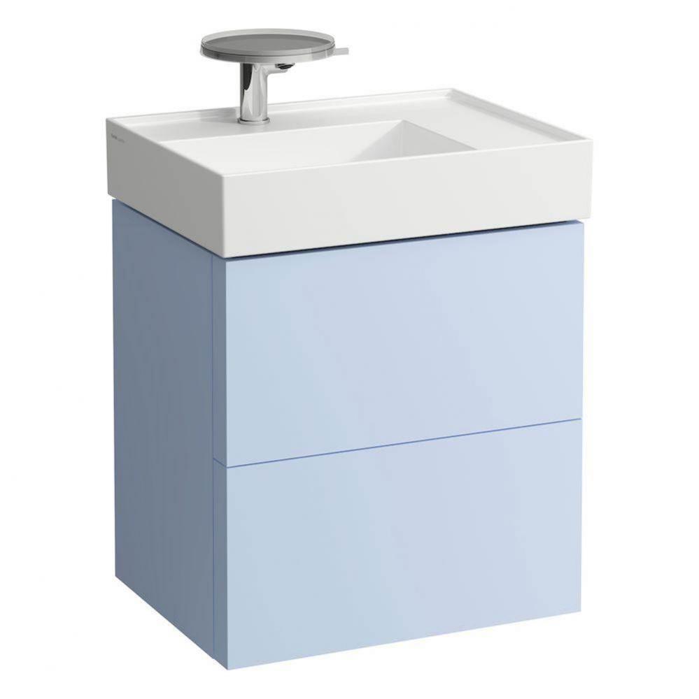 Vanity Only with two drawers for washbasin shelf right 810334 (incl. organiser)