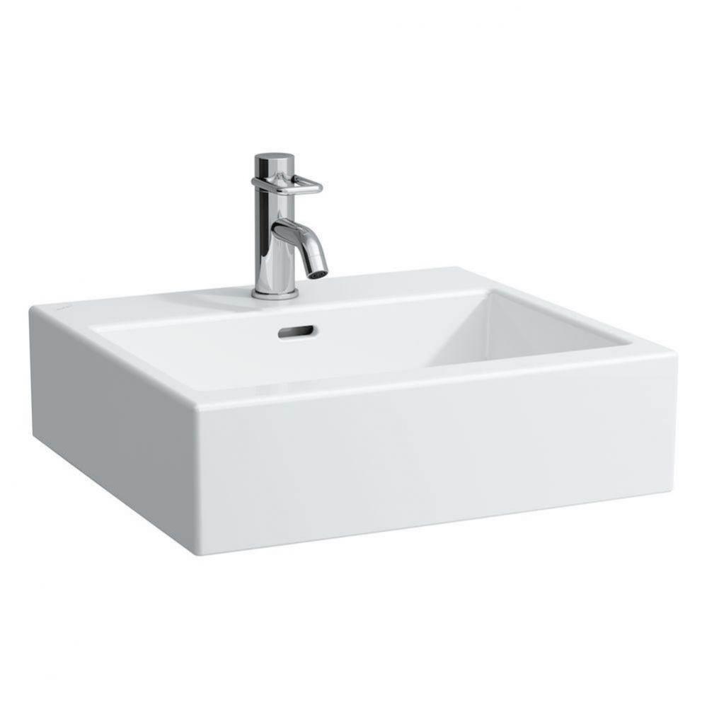 Washbasin, wall mounted