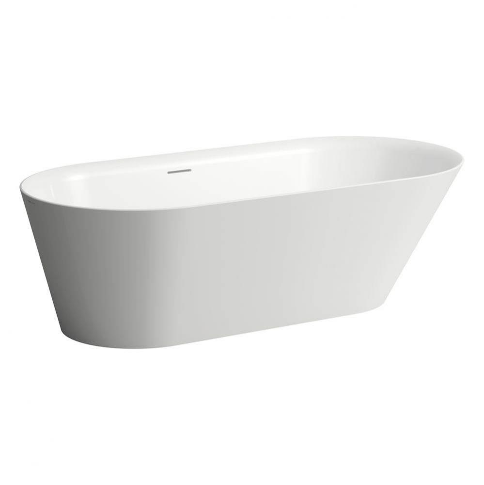 Freestanding bathtub, made of Sentec solid surface