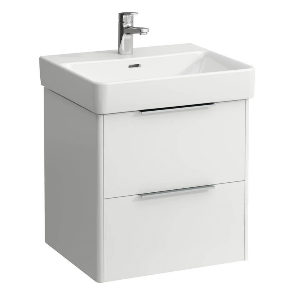 Vanity Only, with 2 drawers, incl. drawer organizer, matching washbasin 810962