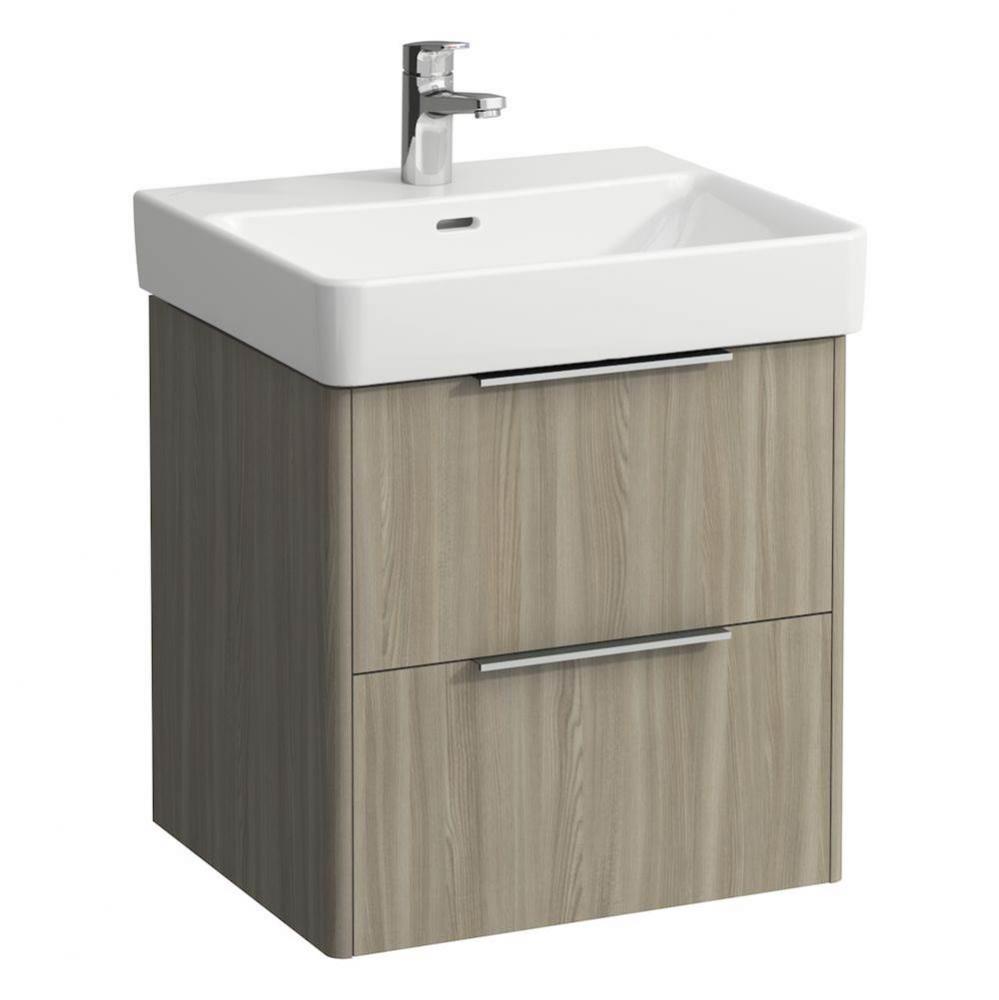 Vanity Only, with 2 drawers, incl. drawer organizer, matching washbasin 810962